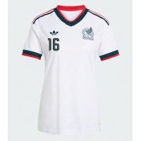 Dámy Fotbalový dres Mexiko Julian Quinones #16 MS 2026 Venkovní Krátký Rukáv